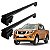 RACK P/ LONGARINAS SIGMA ALUMÍNIO 03 (1,26M) NISSAN FRONTIER 2017 2018 2019 2020 2021 2022 2023 2024 2025 - PRETO - Imagem 1