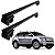 RACK P/ LONGARINAS SIGMA ALUMÍNIO 03 (1,26M) FORD EDGE 2009 2010 2011 2012 2013 2014 - PRETO - Imagem 1