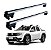 RACK P/ LONGARINAS SIGMA ALUMÍNIO (1,16M) RENAULT OROCH 2015 2016 2017 2018 2019 2020 2021 2022 2023 - CINZA - Imagem 1
