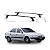 RACK EQMAX AÇO CITROEN XSARA 4P 1998 1999 2000 2001 2002 2003 - PRETO - Imagem 1