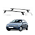 RACK EQMAX AÇO FIAT BRAVA 2000 2001 2002 2003 - PRETO - Imagem 1