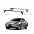 RACK EQMAX AÇO FORD FOCUS SEDAN 2003 2004 2005 2006 2007 2008 2009 - PRETO - Imagem 1