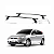 RACK EQMAX AÇO FORD FOCUS HATCH 2001 2002 2003 2004 2005 2006 2007 2008 2009 - PRETO - Imagem 1