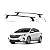 RACK EQMAX AÇO CAOA/CHERY ARRIZO 5 2019 2020 2021 2022 - PRETO - Imagem 1