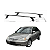 RACK EQMAX AÇO HONDA CIVIC 2001 2002 2003 2004 2005 2006 - PRETO - Imagem 1