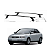 RACK EQMAX AÇO AUDI A3 1997 1998 1999 2000 2001 2002 2003 2004 2005 2006 2007 - PRETO - Imagem 1