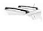 RACK EQMAX NEW WAVE GM CORSA CLASSIC 1994 1995 1996 1997 1998 1999 2000 2001 2002 2003 2004 2005 2006 2007 2008 2009 2010 2011 2012 2013 2014 2015 2016 - CINZA - Imagem 2