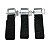 Kit Cintas Bike Teto Velox Aço Transbike 3 Peças Eqmax - PRETO - Imagem 1