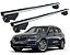 RACK P/ LONGARINAS INTEGRADAS BETA ALUMÍNIO (1,26M) BMW X5 2021 2022 2023 - CINZA - Imagem 1