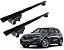 RACK P/ LONGARINAS INTEGRADAS BETA ALUMÍNIO (1,26M) BMW X5 2021 2022 2023 - PRETO - Imagem 1