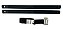KIT CINTAS PARA APOIO DE RODAS TRANSBIKE TETO STARK / STARK VELOX E S VELOX - Imagem 1