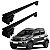 RACK P/ LONGARINAS SIGMA ALUMÍNIO 02 (1,16M) FIAT MOBI TREKKING 2021 2022 2025 2024 2025 2026 - PRETO - Imagem 1
