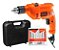 Furadeira de Impacto C/ Maleta 127V TM500KB9 Black & Decker - Imagem 1
