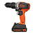 Parafusadeira/Furadeira de Impacto S/ Fio 20V Black&Decker - Imagem 3