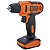 Kit Parafusadeira/Furadeira 12V 3/8" Com 31pcs Black&Decker - Imagem 2