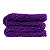 Kit 5x Toalhas de Microfibra 40x40cm Roxa Zacs - Imagem 3