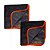 Kit com 2 Toalhas para Secagem Rápida Twist 90x60 Kers - Imagem 1