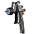Pistola de Pintura Slim X-Light Halo SR 1.7mm Walcom - Imagem 3