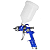 Pistola de Pintura Gravidade HVLP 1,7mm 600ml PRO-550 PDR - Imagem 1