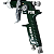 Pistola de Pintura PRO-546 Mini HVLP 0,8mm 250ml PDR - Imagem 2