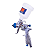 Pistola de Pintura PRO-535 Mini HVLP 0,8mm 125ml PDR - Imagem 1