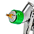 Pistola de Pintura Mini H921 HVLP 1,0mm 250ml Italco - Imagem 3