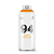 Tinta Spray Linha 94 Laranja Fluorescente 400ml MTN - Imagem 1