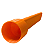 Bico Fino p/ Cantos Aspirador Laranja 24x3,5cm NR Estética - Imagem 4