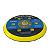 Sapata Disco p Lixadeira Orbital 6" c/ 6 Furos Arply - Imagem 3