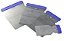 Kit 4 Espatulas Metálicas Masillar Importadas Colad - Imagem 3