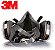 Máscara Respirador Semi Facial 3M 6200 completa 17 IN 1 - Imagem 5