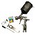 Pistola de Pintura Dimension Evolution Clear 1.3 sem maleta - Imagem 1