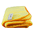 Toalha de Microfibra Amarela c/ Borda 40x60 300gsm Cadillac - Imagem 2