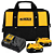 Kit 2 Baterias 5Ah 20V c/Carreg.+Bolsa DeWalt - Imagem 1