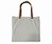 Ecobag em Algodão Cru Alça em couro - Imagem 6