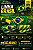 BOBINA PLASTICA LISTRADA BRASIL 38CM X 25M - Imagem 1