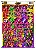 APLICAP STIKER A4 DOS ROSAS 01 BLISTER C/26 ADESIVOS - Imagem 1