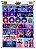 APLICAP STIKER A4 KPOP 01 BLISTER C/26 ADESIVOS - Imagem 1