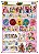 APLICAP STIKER A4 PRINCESAS 01 BLISTER C/26 ADESIVOS - Imagem 1