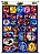 APLICAP STIKER A4 SONIC 01 BLISTER C/26 ADESIVOS - Imagem 1