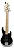 ontrabaixo Seven Musicman 5 Cordas Bk Preto Sbm-57 Com/bag - Imagem 2