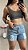 Shorts Jeans Destroyed - Imagem 2