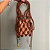 Bolsa Trancoso Marrom – Macramê - Imagem 1