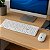 Combo 2X1 (Teclado+Mouse) Sem Fio, Bluecase, Wireless, 2.4GHz, Branco - BMTW01 - Imagem 5