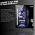 Gabinete Gamer Aquário Com 5 FANS RGB, Clanm Grodd Night, Micro-ATX/ITX, Vidro Temperado, Preto - Imagem 2