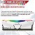 Memória RAM Gamer Para Desktop DDR4, 8GB, 3600MHz, Keepdata Dragonfly, RGB, Com Dissipador, CL18, Branco - KDHRGB36C18W/ - Imagem 2