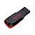 Pendrive Cap 128GB, Sandisk Cruzer Blade Z50, USB 2.0, Preto e Vermelho - SDCZ50-128G-B35 - Imagem 3