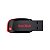 Pendrive Cap 128GB, Sandisk Cruzer Blade Z50, USB 2.0, Preto e Vermelho - SDCZ50-128G-B35 - Imagem 5