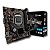 Placa-Mãe H61, Clanm, Intel LGA1155, mATX, DDR3, M.2, NVMe, Gigalan, Preto - H61-BM2 - Imagem 1