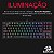 Teclado Magnético Gamer TKL, Com Fio, Redragon KUMARA PRO, RGB, USB, Switch Marrom, Preto - K552RGB-PRO - Imagem 2